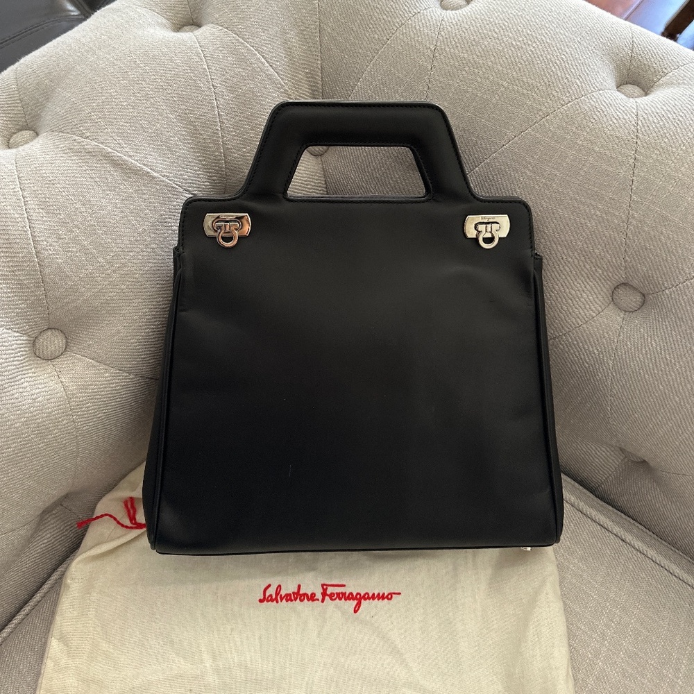 Salvatore Ferragamo black purse
